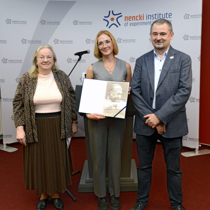 Wyróżnienie w Konkursie im. Jerzego Konorskiego za 2024